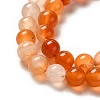 Natural Agate Beads Strands G-F417-01-6mm-5