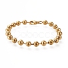304 Stainless Steel Ball Chain Bracelets X-STAS-I156-22G-1