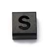 Ion Plating(IP) 304 Stainless Steel Square Slide Charms STAS-L132-10S-B-1