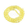 Transparent Glass Beads Strands GLAA-N052-03-C01-2