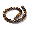 Natural Tiger Eye Round Bead Strands G-R200-14mm-2