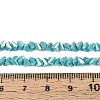 Electroplate Opaque Glass Beads Strands GLAA-N022-4mm-19-2