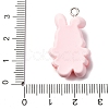 Opaque Resin Pendants RESI-V011-01B-3