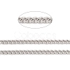 Tarnish Resistant 304 Stainless Steel Cuban Link Chains CHS-K016-03A-P-2