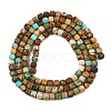 Natural Anhui Turquoise Beads Strands GG-CBA5BAE-A01-4