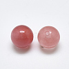 Cherry Quartz Glass Beads G-T122-25A-01-2
