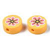 Handmade Polymer Clay Beads CLAY-N008-039I-3