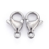 Tarnish Resistant 304 Stainless Steel Lobster Claw Clasps X-STAS-AB11-3