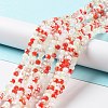 Glass Beads Strands EGLA-A034-M4mm-57-1