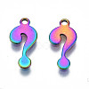Ion Plating(IP) 201 Stainless Steel Charms STAS-S119-137-2