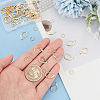 40Pcs Brass Leverback Earring Findings KK-BC0013-02G-3