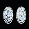 Transparent Acrylic Cabochons TACR-N006-66E-4