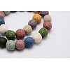 Natural Lava Rock Bead Strands G-L435-03-14mm-3