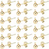 20Pcs Brass Post Earring Findings KK-PH0001-78-1