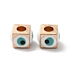 Alloy Enamel European Beads ENAM-D049-02KCG-01-2