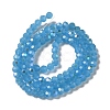 Imitation Jade Glass Beads Strands X-EGLA-A035-J4mm-L07-2