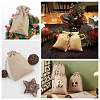 24Pcs Burlap Packing Pouches Drawstring Bags ABAG-BBC0001-07A-7