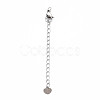 Tarnish Resistant 304 Stainless Steel Chain Extender STAS-N088-44P-2