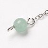 Chakra Natural Green Aventurine Dowsing Pendulums X-G-F516-01F-4