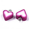 Handmade Polymer Clay Charms CLAY-T016-52-3