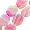 Natural Striped Agate/Banded Agate Beads Strand G-S236-03-1