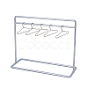 SUPERFINDINGS Iron Doll Clothes Rack & Hangers DJEW-FH0001-18P-1