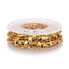 304 Stainless Steel Star Link Chains CHS-M003-06G-4