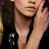 Brass Link Chains CHC-T007-01G-8