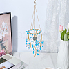 1Bag Iron & Glass Hanging Ornaments HJEW-SP0001-65B-4