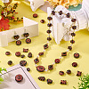 257Pcs Opaque Acrylic Beads OACR-TA0003-67-7