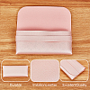 AHADEMAKER 4Pcs 4 Colors PU Imitation Leather Glasses Case AJEW-GA0005-19-8