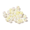 Opaque Acrylic Beads OACR-Z016-01B-13-1