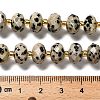 Natural Dalmatian Jasper Beads Strands G-P573-A63-10x6mm-5