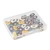 30Pcs Alloy Enamel Beads ENAM-FS0003-56-6