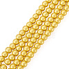 150Pcs 2 Strands Electroplate Glass Beads Strands EGLA-TA0013-57A-3