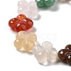 Natural & Synthetic Mixed Gemstone Beads Strands G-P520-A03-01-4