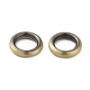 Tibetan Style Rack Plating Brass Linking Rings KK-Q805-19AB-2