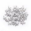 Tarnish Resistant 304 Stainless Steel Tiny Cross Charms STAS-L234-077P-1