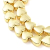 Electroplated Synthetic Non-Magnetic Hematite Beads Strands G-U003-19A-01-3