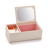 Hand Crank Musical Jewelry Cardboard Boxes CON-M008-02-5