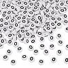 500Pcs Acrylic Beads SACR-TA0001-55O-1
