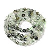 Natural Prehnite Beads Strands G-G139-A17-03-3