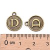 Alloy Pendant Cabochon Settings PALLOY-N156-01D-AB-2