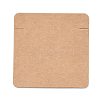 Blank Kraft Paper Bracelets Display Cards X-CDIS-G005-03-1
