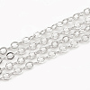 Brass Cable Chains X-CHC-S003-08P-1
