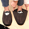 Polyester Silent Non-slip Shoe Covers AJEW-WH20067-116C-5