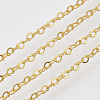 Soldered Brass Heart Chains CHC-T008-03G-4