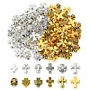 120Pcs 12 Styles Tibetan Style Zinc Alloy Beads FIND-YW0011-84-1