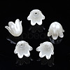 Spray Paint ABS Plastic Imitation Pearl Beads MACR-N013-001-3
