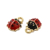 Alloy Enamel Charms ENAM-J650-04G-4